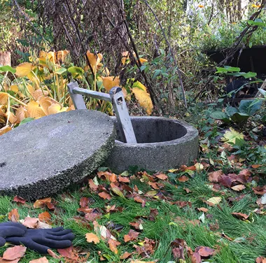 Lukning af gamle brønde